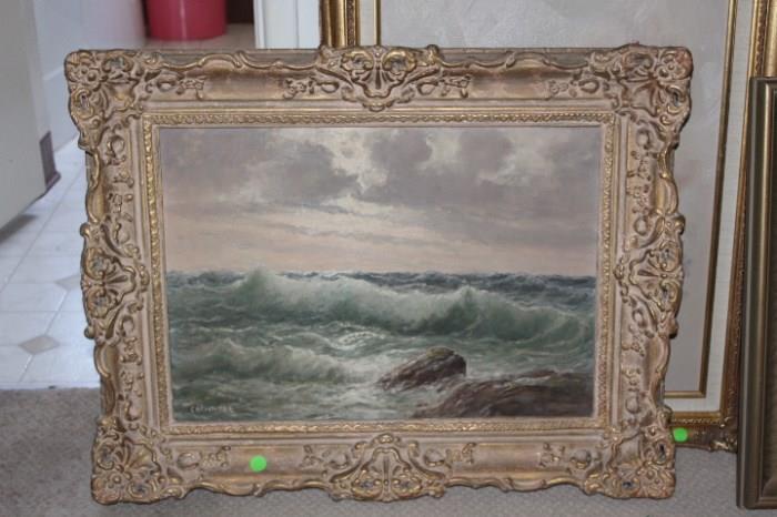 A beautiful beautiful sea scape that will enhance your room.