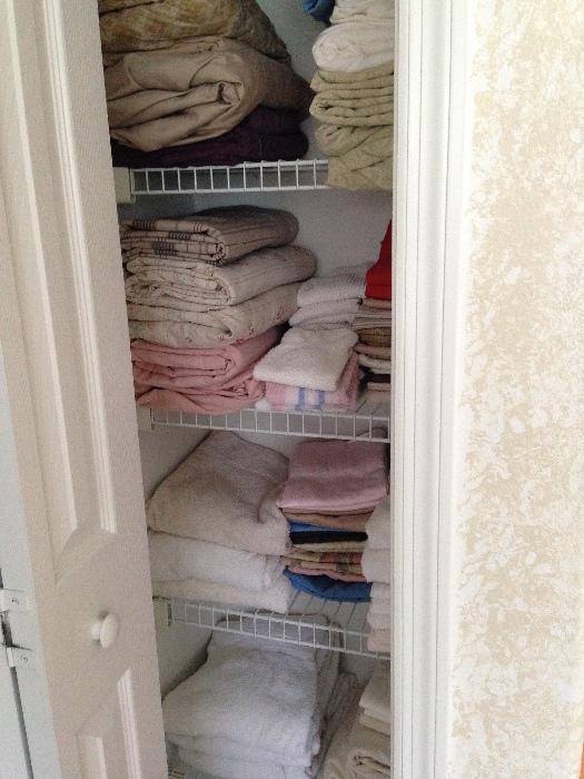 house is PACKED with linens new and vintage all in mint condition this is a spotless home! 