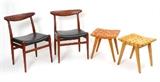 Mid Century Furnishings to inc.  Hans Wegner, Jen Risom, & Helge Sibast.