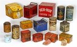 Lifetime Collection of Advertising Tins:  Tobacco, Coffee, Biscuit and More