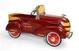 Lot 1004:  1937 GENDRON SKIPPY PEDAL CAR: Professionally restored ''Radio Cruiser'', won Best of Show award in New Jersey in 1996. Reputedly from the Harold Williams collection. 20 1/2'' h. x 39 1/2'' x 17''. Est. $1500/1800**