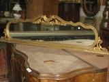 Lovely and long gold mirror