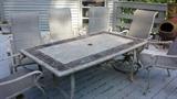 Patio Table and 6 Chairs