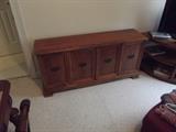 Antique Hard Rock Maple Chest