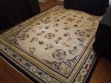 BASIRAN Hand Made Wool Rug India 12 X 9