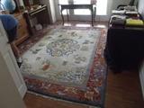 Basiran Hand Made Wool Rug 9' X 10'