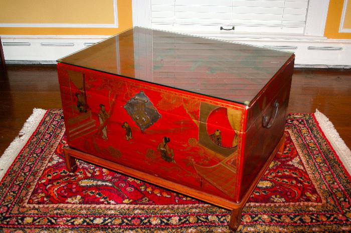 Painted Asian Chest