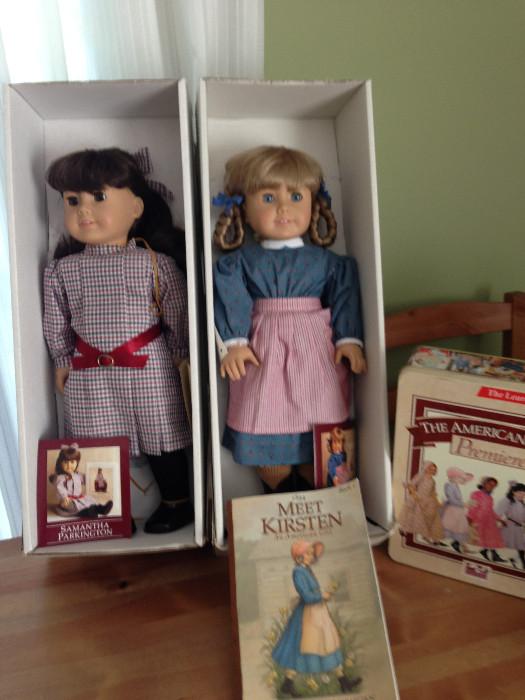 2 NEW AMERICAN GIRL DOLLS IN BOXES!!