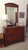 Dresser with mirror by Ethan Allen - part of bedroom set.  