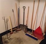 Yard tools too...