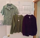 Sampling of the ladies clothing (size medium/10-14) Brands include Eddie Bauer, Columbia, Travelsmith, L.L. Bean, Tablots, O.P., Nordstrom & more