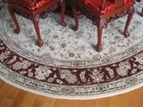 Round rug - $275   10'