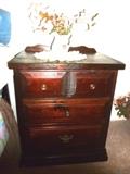 Antique bedside table