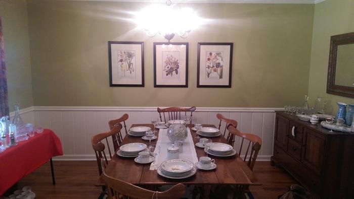 Solid Cherry Colonial Dining Set