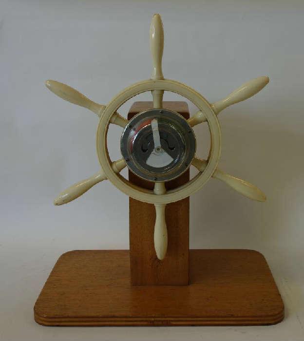 Ship's Wheel & Rudder Indicator