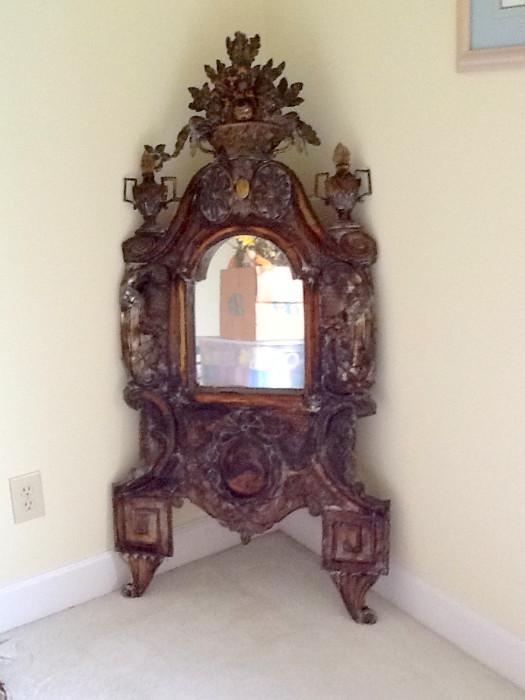 Antique Russian mirror