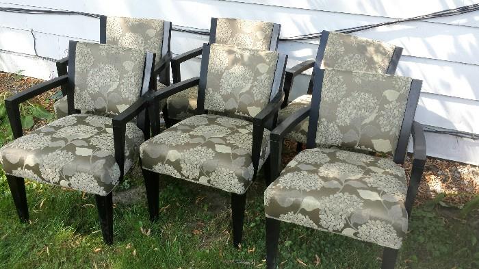 Six Dining room Chairs in excellent condition 