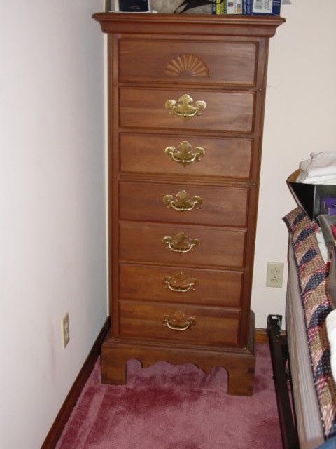 Lingerie chest of drawers.