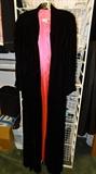 Victor Costa Black Velvet Coat