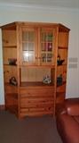 Knotty Pine Cabinet