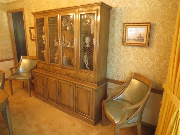 60's dining room china cabinet