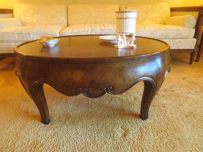 French country coffee table