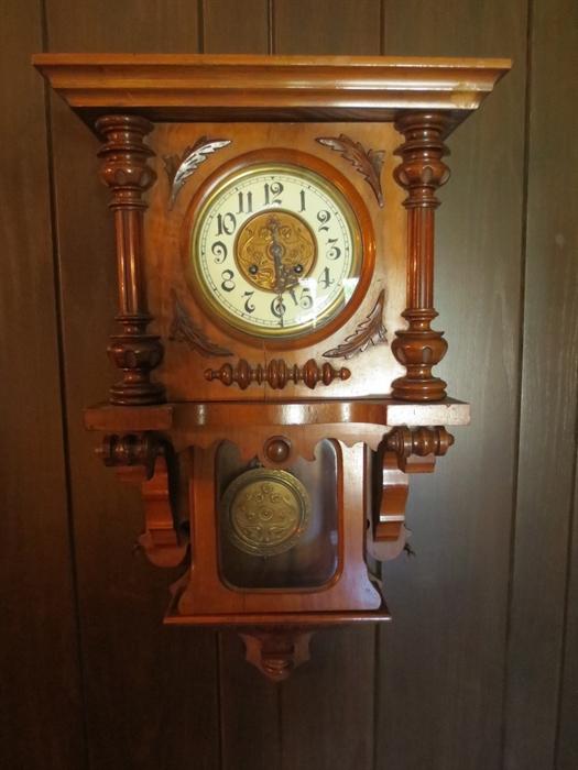 Victorian wall clock