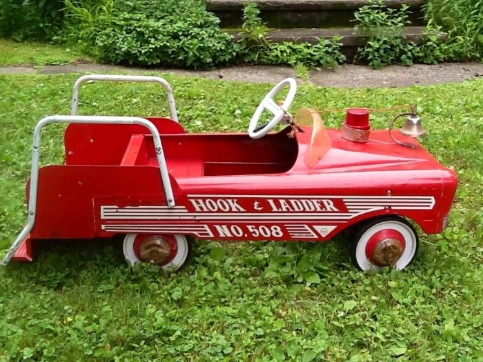 Vintage pedal car