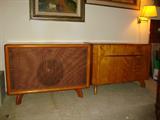 Heywood Wakefield Large Speaker and sperate Stereo cabinet
