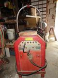 ARC WELDER WITH BOXES OF RODS