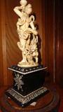 Carved Ivory figure of a women 10 inches tall