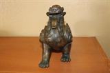 Solid Bronze Kirin (beast) figure