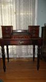 ANTIQUE DESK GREAT FOR ENTRY WAY