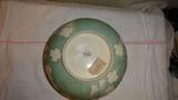 Japanese porcelain floral bowl bottom