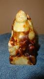 Yellow jade Buddha chop stamp