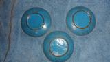 3 more Bronze enamel dishes back