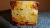 Yellow jade Buddha chop stamp bottom