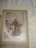 lovely little girl cabinet card