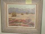 small listed california artist oil painting Forbes