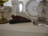 wonderfull rose wood figure of a reclining figure
