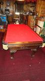 Pool table Custom manufactured by
Murrey & Sons, Corp. Inc.