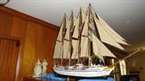 CLIPPER SHIP PART OF AN ECLECTIC BOAT COLLECTION