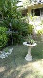 vintage bird baths