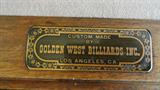 golden west billards inc pool table 4 x 8