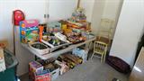table of 1960s games and toys