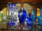vintage cobalt blue items