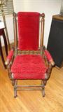 ANTIQUE VICTORIAN PLATFORM ROCKER