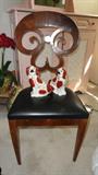 antique mahogany side chair circa 1870