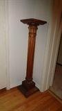 nicce older wood pillar great fro plants