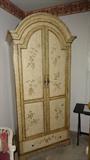 newer painted wardrobe or entertainment center